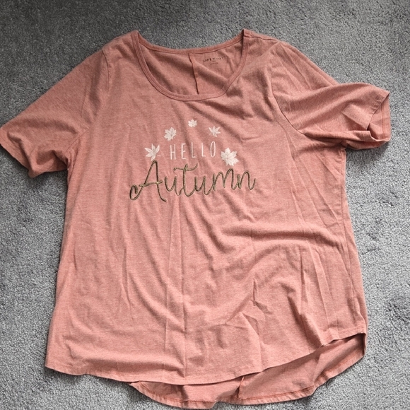 "Hello Autumn" Women's Top - Picture 1 of 4